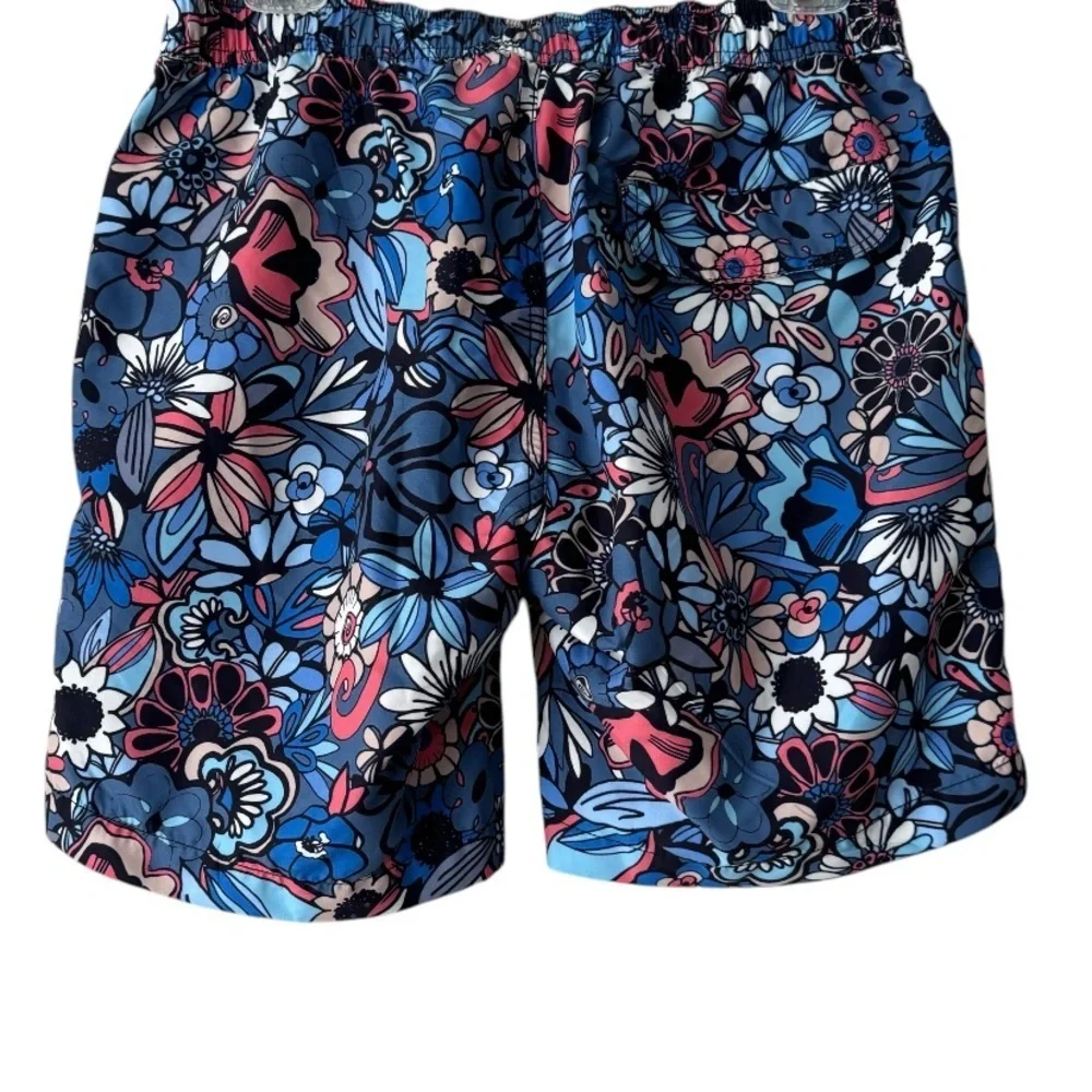 Onia The Calder Swim Beach Trunk 7” Lined Floral Colorful Pattern Size S 28